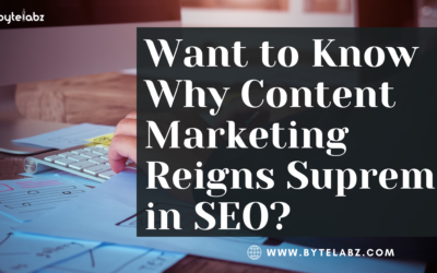Strong Points for Why SEO Is All About Content Marketing.